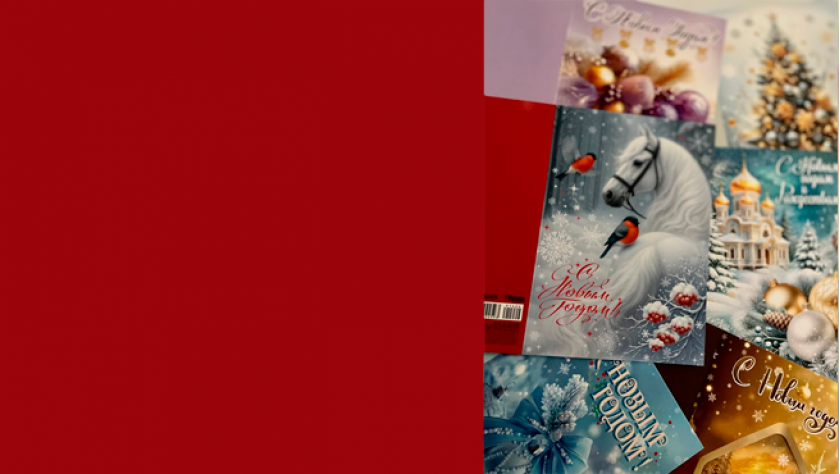 Магия в открытке!