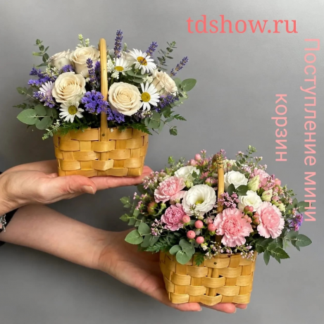 Поступление мини-корзин из секвойи 