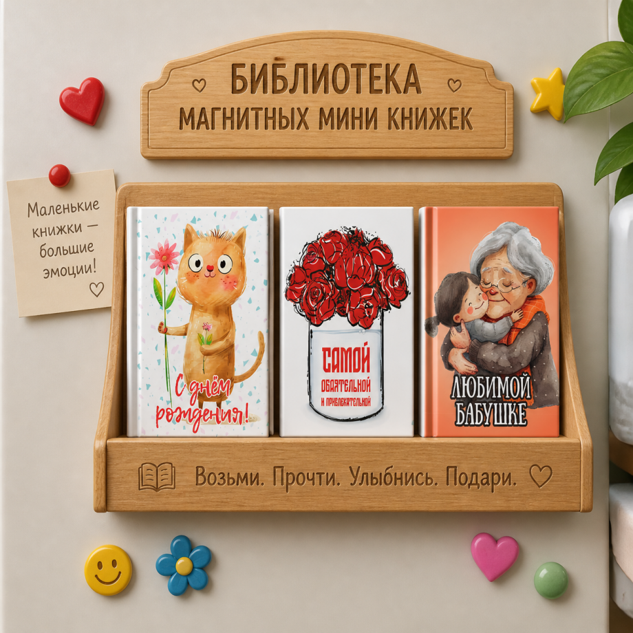  Новое  поступление: магнитные мини-книжки 