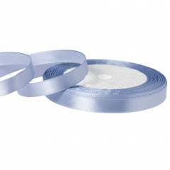 Лента атласная 10мм*25 Y Серо-голубой