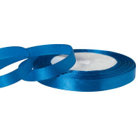 Лента атласная 10мм*25 Y Синий