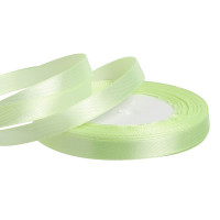 Лента атласная 10мм*25 Y Лайм