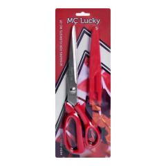 Ножницы для флористов  25см*7,5см, красные ручки (нержавеющая сталь 2cR13)