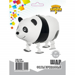 Воздушный шар фольгированный Фигура ходячая 30"/76 см Панда