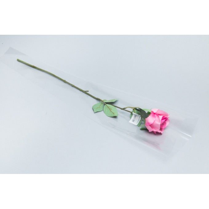 Пакет Конус 21*80 прозр/прозр на 1 розу