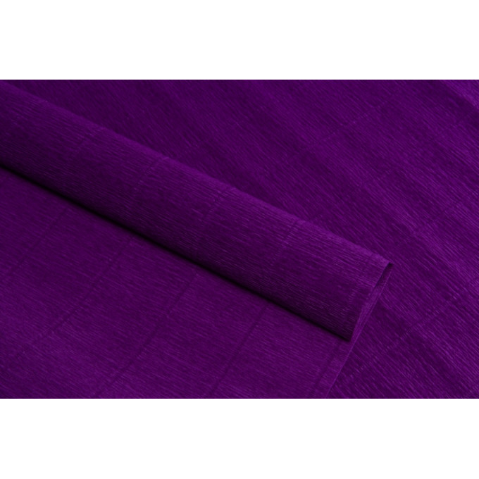 Бумага гофрированная простая 140гр 993 фиолетовая