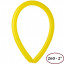 Воздушный шар латексный для моделирования ШДМ 260-2/02 Пастель Yellow