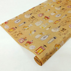 Подарочная  бумага крафт 72см*10м Парфюм 40 г/м2