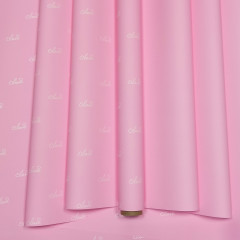 Пленка матовая 60см*10м "Вместе навсегда" 60мкм БАРБИ/БЕЛЫЙ