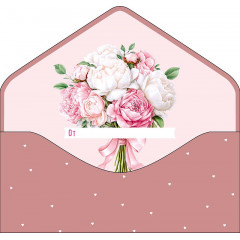 Конверт для денег С Днем Свадьбы