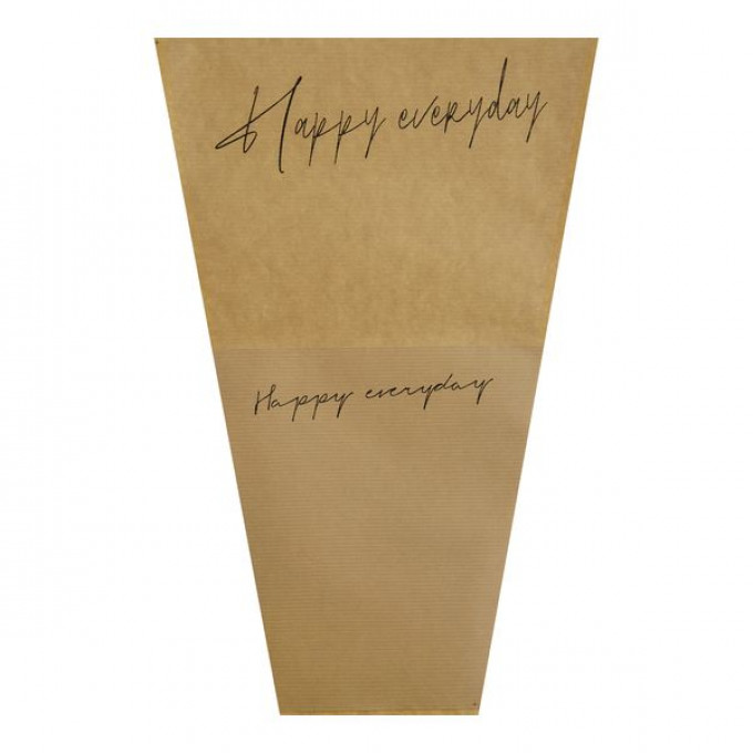 Пакет Конус 28*13*44см Крафт Happy КРАФТ