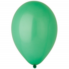 Воздушный шар латексный без рисунка 10"/13 Пастель Зеленый/Green