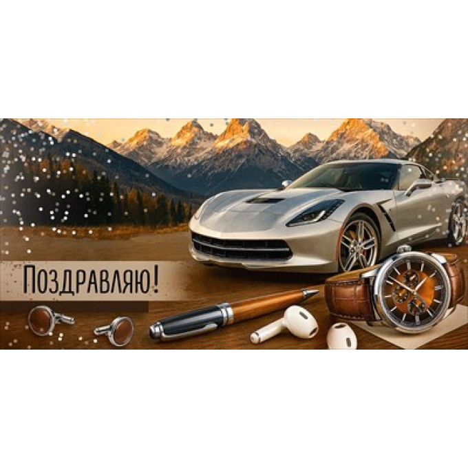 Конверт для денег "Поздравляю!"