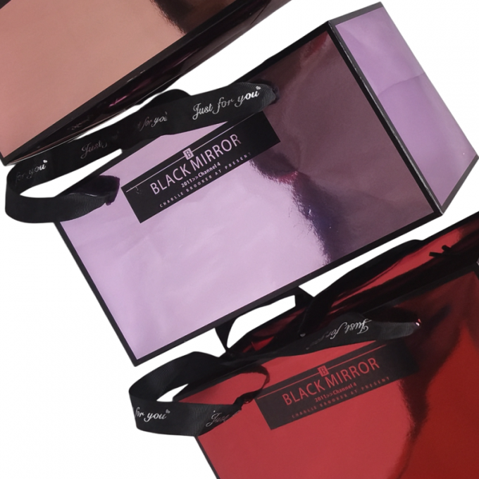 Сумка пластиковая Mirror 12*12*23см СИРЕНЕВЫЙ