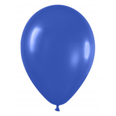 Воздушный шар латексный 12" пастель Синий / Royal Blue / 100 шт.