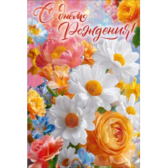 Открытка "С Днем Рождения!"