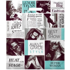 Пакет полиэтиленовый с вырубной ручкой 40х47 см Паблик