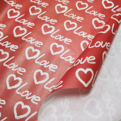 Подарочная бумага 70*100см LOVE