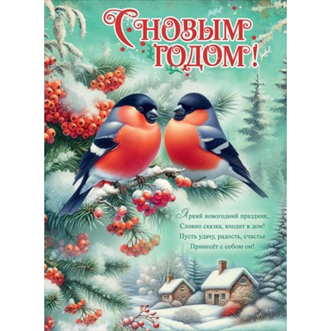 Плакат "С Новым годом!"