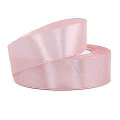 Лента атласная 25мм*25 Y Розовый жемчуг