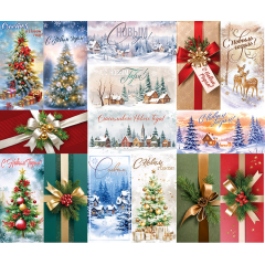 Конверт для денег С Новым годом! МИКС (15в*2)