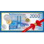 Конверт для денег "2000 рублей"