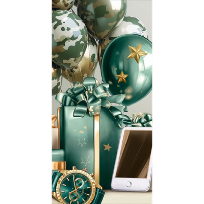 Конверт для денег без надписи (военная тематика)