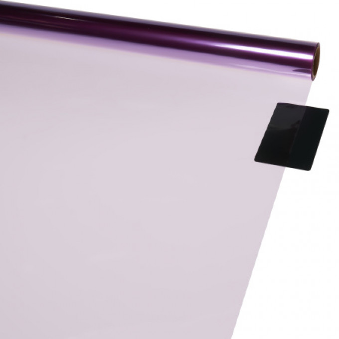 Пленка в рулоне CRISTAL  58см*10м СИРЕНЕВЫЙ