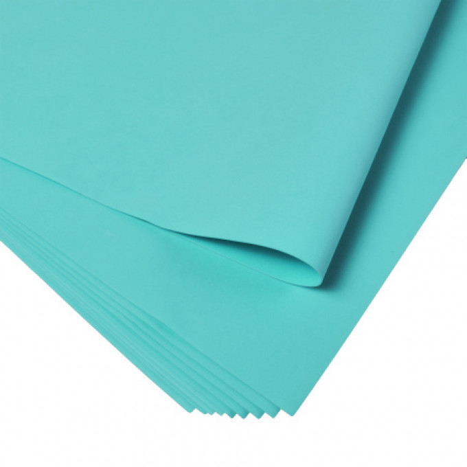 Фоамиран 60*70см 1,1мм цвет ТИФФАНИ