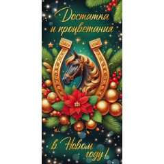 Конверт для денег "Изобилия и процветания в Новом году"