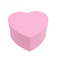 Набор подарочных коробок из 10 шт Сердце 33*32,3*14 см РОЗОВЫЙ ГРАДИЕНТ