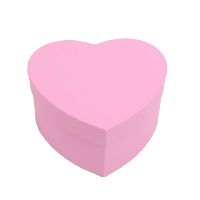 Набор подарочных коробок из 10 шт Сердце 33*32,3*14 см РОЗОВЫЙ ГРАДИЕНТ