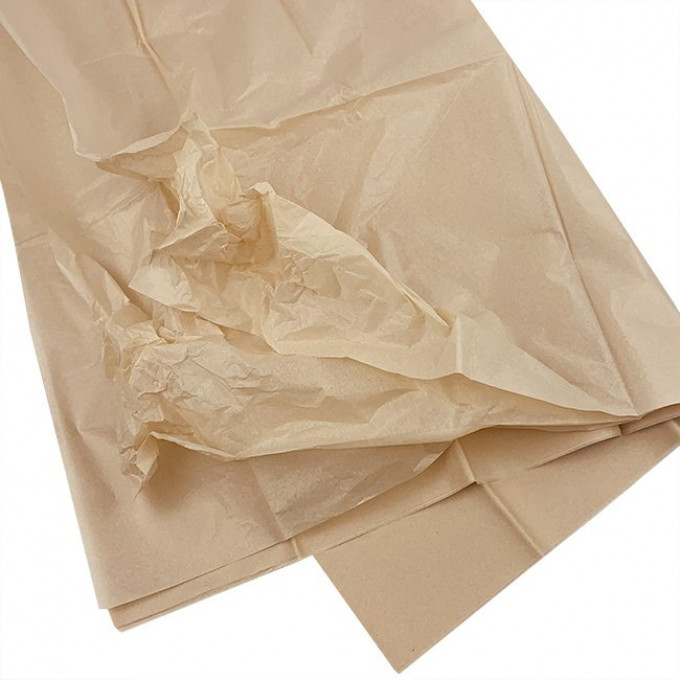 Бумага тишью 51*66 см СВЕТЛО СЕРЫЙ 10 листов