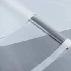 Пленка цветная 60см прозрачное окно БЕЛЫЙ