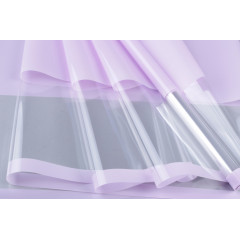 Пленка цветная 60см прозрачное окно СИРЕНЕВЫЙ ПАСТЕЛЬ