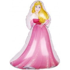 Воздушный шар фольгированный Мини-фигура 17\'"/43 см Аврора Спящая красавица в упак.