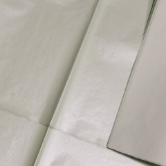 Бумага тишью фольгированная 50*70см СВЕТЛО-ЗЕЛЕНЫЙ (20 лист.)