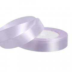 Лента атласная 20мм*25 Y Бело-сиреневый