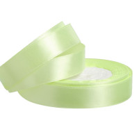 Лента атласная 20мм*25 Y Лайм