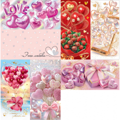 Конверт для денег С любовью! МИКС (7в*3)