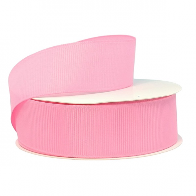 Лента репсовая 25мм*25 Y РОЗОВЫЙ