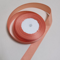 Лента репсовая 25мм*25 Y ПЕРСИКОВЫЙ