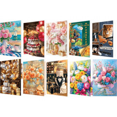 Открытка Общепоздравительные Женский и Мужской Микс (10в*1)