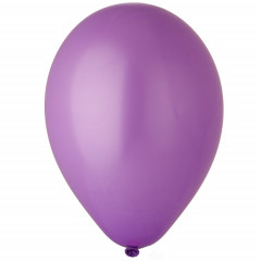 Воздушный шар латексный без рисунка 10"/49 Пастель Лаванда/Lavender