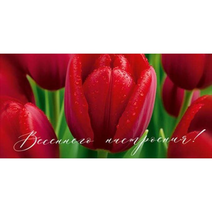 Конверт для денег "Весеннего настроения!"