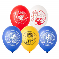 Воздушный шар латексный с рисунком 14" С ДР Буратино