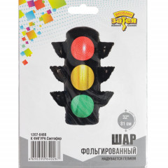 Воздушный шар фольгированный Фигура 32"/81см Фигура  Светофор