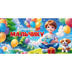 Конверт для денег "Лучшему мальчику"
