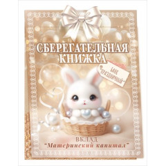 Сберегательная книжка. Вклад "Материнский капитал"