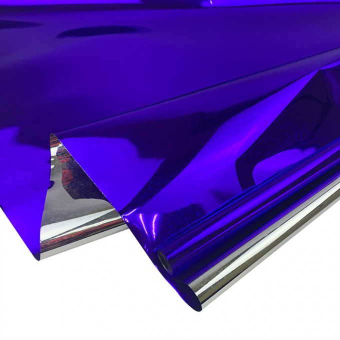 Пленка в рулоне голография 70см*20м фиолетовый